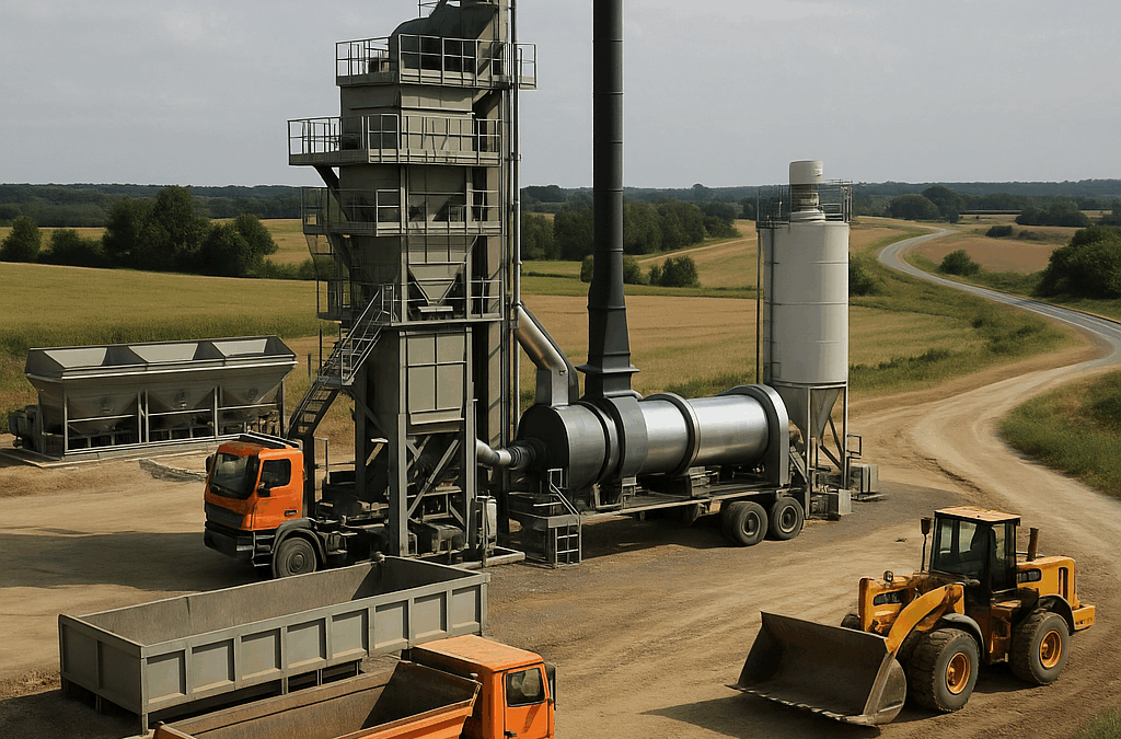 Deux centrales d’enrobés pour l’autoroute A69