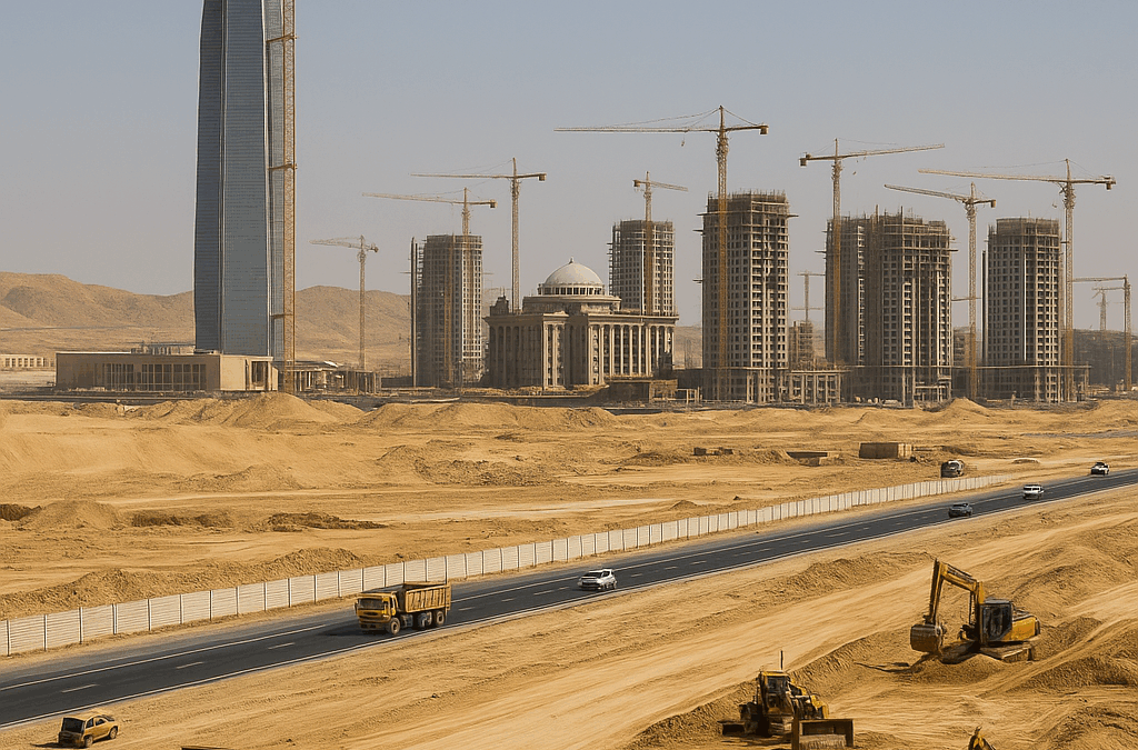 L’Égypte bâtit sa nouvelle capitale dans le désert