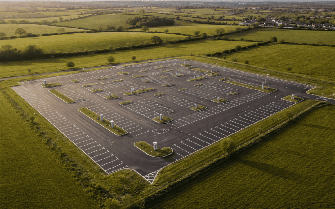 Royaume-Uni : une aire d’autoroute livrée sans accès