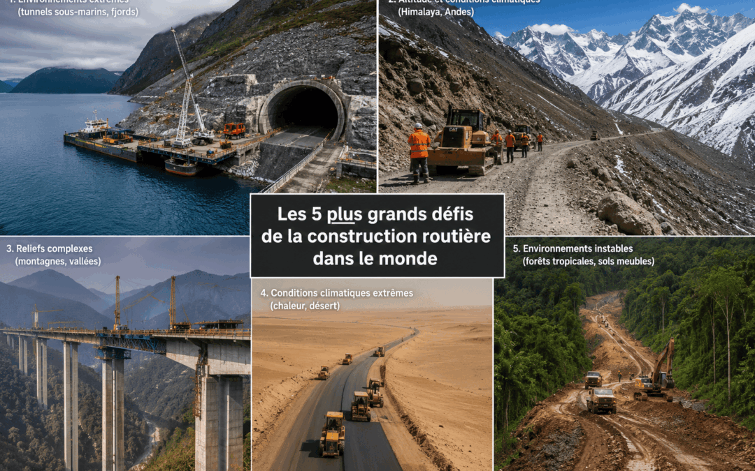 Les 5 plus grands défis de la construction routière dans le monde