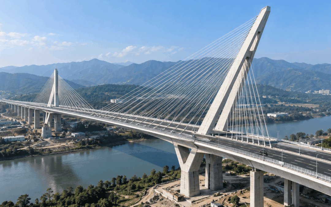 Chine : un pont autoroutier spectaculaire bat trois records mondiaux